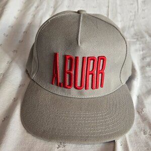 Hamilton the musical A.Burr Gray and Red Baseball Hat